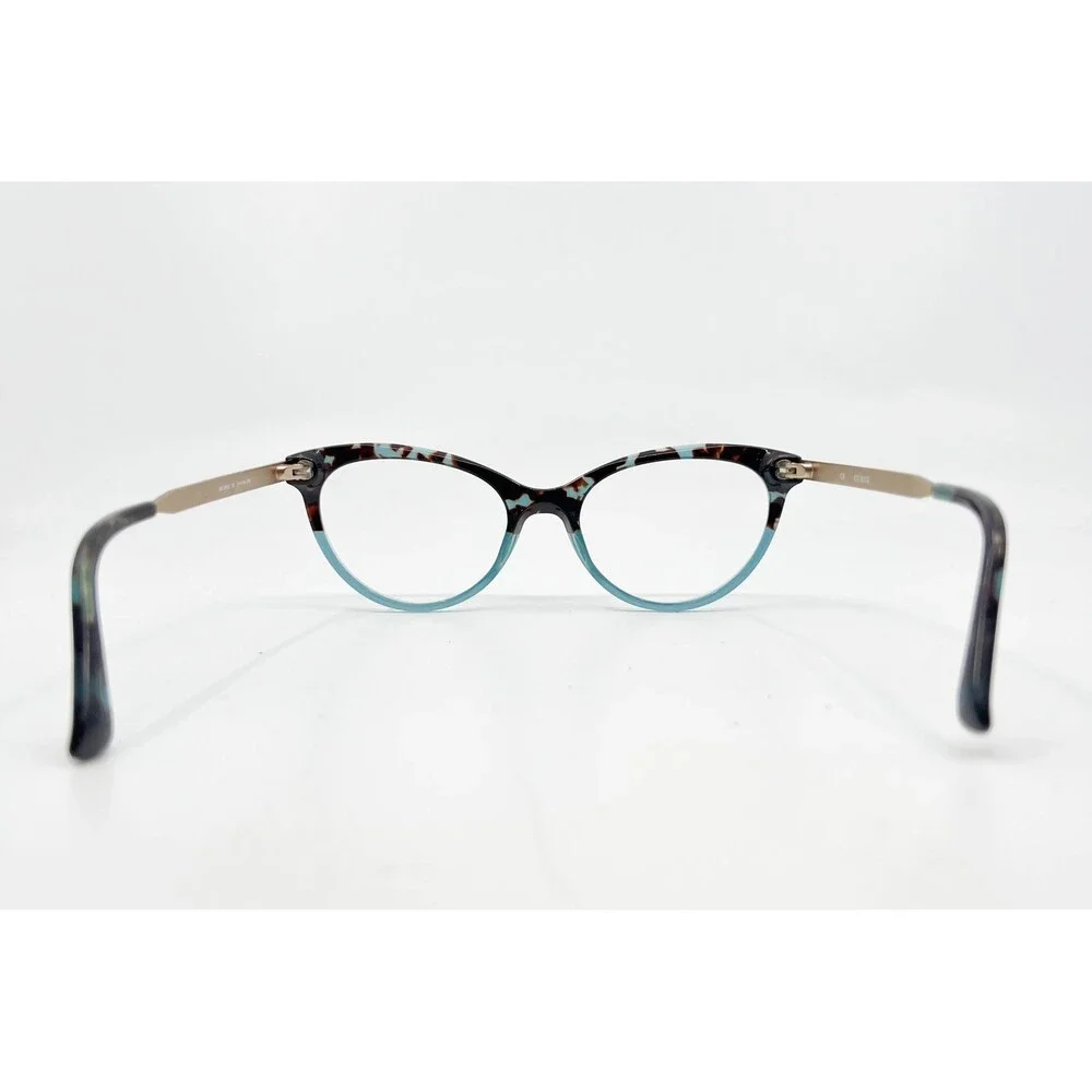 Guess Eyeglasses Women Blue Tortoise Cat Eye GU 2462 BL 51-18-135